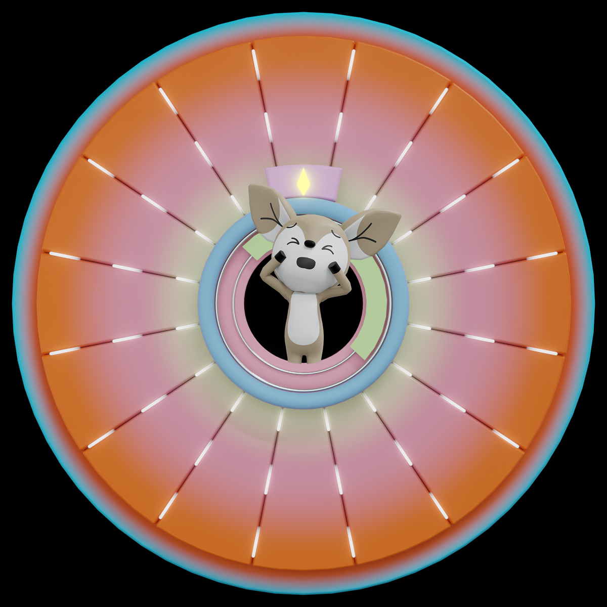 Burberry "The Wheel of Fortune" 深圳湾万象城全息互动装置 02