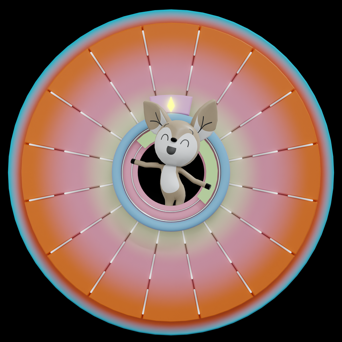 Burberry "The Wheel of Fortune" 深圳湾万象城全息互动装置 04