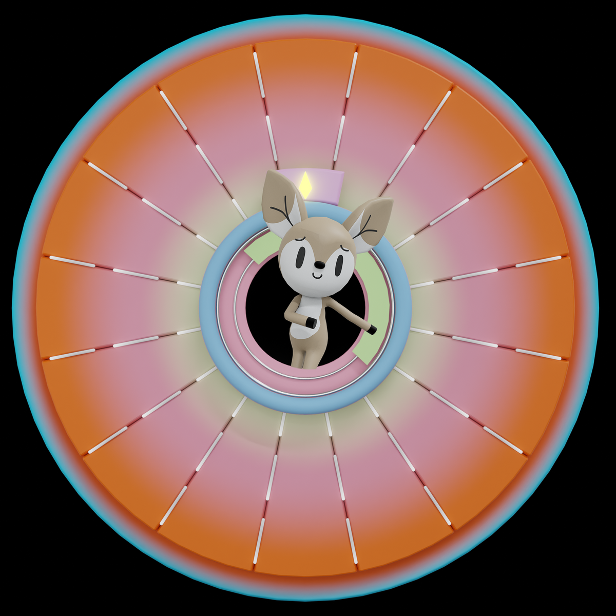 Burberry "The Wheel of Fortune" 深圳湾万象城全息互动装置 09